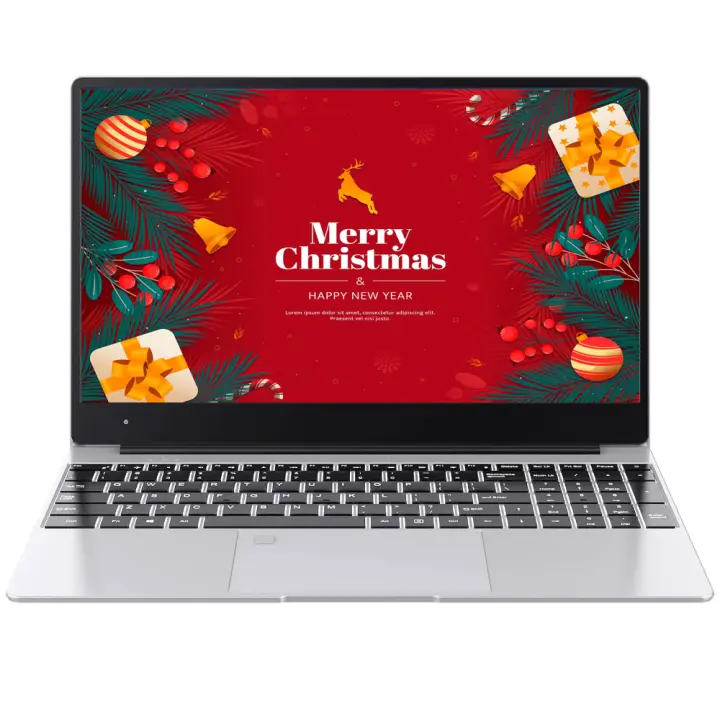 Portátil ultrafino Windows 11 Pro 15.6 pulgadas,Intel Celeron N5095, 16GB RAM, 512GB de almacenamiento, para oficina y estudio - 1