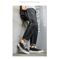 Nuevos Zapatos Vaqueros Azules para Hombre Cómodos Zapatos Vulcanizados con Cordones - details 19