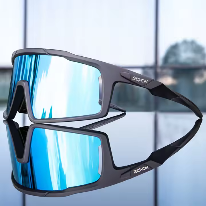 SCVCN-gafas de sol polarizadas para hombre y mujer, lentes para ciclismo de montaña, UV400 - 1