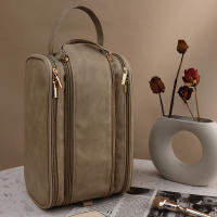 Bolsa De Maquillaje Impermeable Para Hombres Y Mujeres Organizador De Gran Capacidad De Cosméticos Bolsa De Viaje Estuche De Toallas De Mano Estilo Fashion - details 11