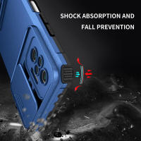 KEYSION Shockproof Pro 10S, Protección de Cámara Push Pull, Funda de Teléfono con Soporte en Vivo para Xiaomi Redmi Note 10 5G - details 2