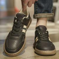 Nuevas patines de hielo deportivos planos informales de cuero para hombre, diseño alemán, zapatos de entrenamiento clásicos para jóvenes, elegantes - details 2