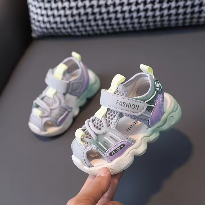 Nuevas sandalias infantiles anti-retroceso Baotou - 1