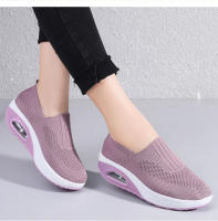 Zapatos ortopédicos antideslizantes con plataforma para mujer, zapatillas cómodas con cojín de aire, transpirables, para caminar - details 27