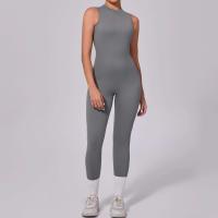 Conjunto de gimnasio de una pieza, ropa de yoga, traje deportivo, pellets Fiess, trajes de entrenamiento elásticos para mujer - details 31