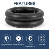 Neumático de tubo interior para patinete eléctrico inteligente, llanta de 10 pulgadas para Hover Board F1 A8, 2 piezas, 10x2.125 - details 3