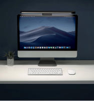 Baseus-Lámpara Led de escritorio para lectura, luz colgante de pantalla asimétrica USB, color negro, para ordenador - details 19