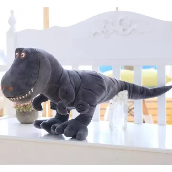 Muñeco De Peluche Dinosaurio Tyrannosaurus 40cm Dibujos Animados Lindo Regalo De Cumpleaños Para Niños Y Niñas Relleno De Algodón PP - 1