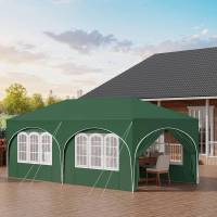 Carpa de 3x6m con 6 Paredes Tent de Fiesta Impermeable, Protección UV 50+, Altura Ajustable - details 6