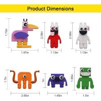 Figura de acción de jardín de infantes, juego de terror, Bam, puertas de amigos, 6 en 1 - details 4