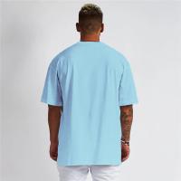 Mens Loose Oversized Half Sleeve T Shirt Mesh Quick Dry Streetwear Hip Hop Fitness T-shirt Summer Gym Clothing Workout Tee shirt - details 9