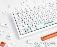 Teclas PBT de 141 teclas para juegos, Teclado mecánico MX Switch, juego blanco Simple, perfil XDA, sublimación DIY - details 12