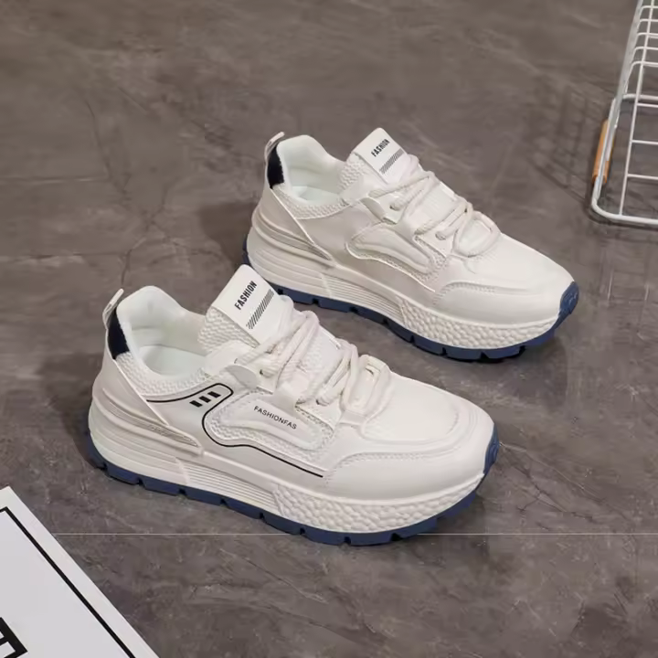Zapatillas de Mujer Tejidas al Viento de Estilo Coreano Nuevas de Verano 2025 - 1