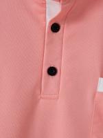 Nuevo polo de manga corta casual de negocios de verano para hombre, transpirable, colores contrastantes - details 13