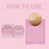 Crema Sólida de Bolsillo Portátil con Ligera Fragancia, Elegante, Refrescante, Sedosa, Rosa - details 3