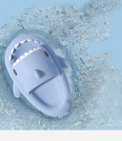 Zapatillas de tiburón con suela gruesa, transpirables, para interiores del hogar, resistentes al desgaste, antideslizantes. - details 9