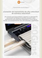 Cable USB4 EGIOZR 240W – Tipo C a C con 40Gbps y 8K, Carga Rápida PD3.1, Compatible con iPhone 15, MacBook, Thunderbolt 4. - details 6