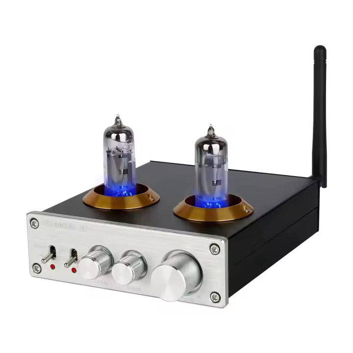 Amplificador de tubo Bluetooth PJ. Miao Olai M7 Preamplificador HiFi 6k4 tubo - 1