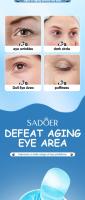 Parches de Ojos piezas Bolsas y Ojeras, Contorno de Ojos Antiarrugas, Parches de Ácido Hialurónico para Ojos, 60 unidades - details 2