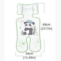 Alfombrilla enfriadora para cochecito de animales de dibujos animados, alfombrilla para cochecito de bebé con ballena y conejo, asiento de coche, Panda, cochecito de bebé, cojín fresco para asiento, asientos de seguridad para bebé - details 0