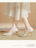 Tacones Altos para Mujer 2025 Estilo Chino Nacional Suave y Versátil Zapatos Individuales de Cheongsam Belleza - details 8