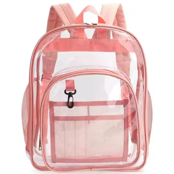 BIT Mochila impermeable para hombre y mujer, Bolsa Escolar de viaje portátil, informal, transparente, a la moda, Unisex - 1
