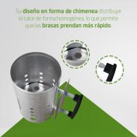 Barbacoa Portátil de Carbón Rodantes, Bandejas Laterales, Sistema de Ventilación y Depósito de Ceniza Parrilla de Acero de 57x42cm Tamaño 116,5x13,1x56cm - details 46