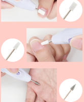 Mini Kit de taladro eléctrico profesional para uñas, batería, pulidora exfoliante, lima de uñas, pluma, máquina de molienda, herramienta para uñas - details 4