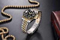 Reloj Mecánico de Lujo Premium 2024 PAGANI DIZAIN Cerámica Bezel Resistente al Agua 100M - details 5