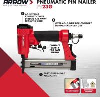 Pistola de Clavos Neumática Compacta Arrow PT23G Sin Aceite, Apto para Clavos de 3/8', 1/2', 5/8', 13/16' y 1' Mejoras del Hogar Herramientas - details 1