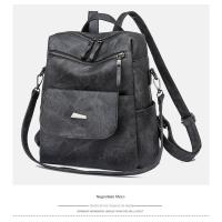 Mochila Antirrobo Impermeable para Mujer, bolso de Cuero PU, Hombro informal, Gran para Viaje, Trabajo y Escuela - details 3
