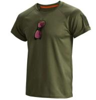 Camiseta Deportiva de Secado Rápido para Hombres Cuello redondo, Abeto, Transpirable para Acampar, Senderismo, Escalada Talla M-4XL - details 16