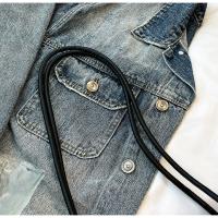 Bolso de hombro con lazo francés que combina con todo, bolso de mano francés para ir al trabajo, bolso con cremallera para axila, bolso de ocio para mujer - details 9