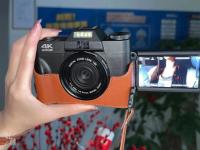 Cámara de fotografía Digital 4K, videocámara Web con WIFI, grabadora de vídeo Vlog Vintage, YouTube, 48MP, pantalla abatible de 3" - details 15