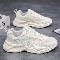 Zapatos gruesos para papá para hombre: zapatillas deportivas transpirables de verano 2025 con suela gruesa para estudiantes - details 0