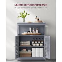 Cocina, Organizador Compartimiento Abierto, Almacenaje 2 Puertas, 30 x 60 x 80 cm, Blanco BBC40WT - details 12