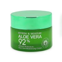 BIOAQUA crema facial de Aloe Vera hidratante crema de día hidratante profunda esencia vegetal nutritiva refresca el cuidado de la piel - details 3
