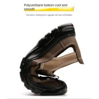 Sandalias Transpirables para Hombre Zapatos Deportivos Ligeros Antideslizantes con Cujas de Malla Hueca - details 9