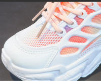 Zapatillas deportivas con velcro para niño y niña, zapatos deportivos de malla informales, calzado de fútbol para sala de estar - details 1
