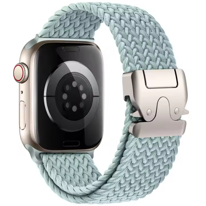 Correa de reloj Apple Ultra 2 con cierre de paracaídas, correa de reloj Apple iWatch 10 de nailon trenzado - 1