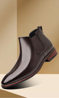 Nuevas botas Chelsea, botas de hombre de gran tamaño transpirables y versátiles de moda para hombres - details 3