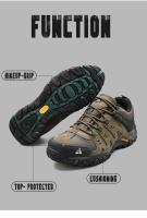 Zapatos de Senderismo para Hombres HikeUp Zapatillas Tácticas de Cuero de Ante - details 5