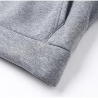 Conjunto de ropa deportiva de lana para mujer, Sudadera con capucha suelta, pantalones de Jogging, moda informal - details 12
