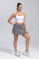 Falda de tenis plisada con bolsillos para mujer, pantalones cortos, faldas atléticas, faldas cruzadas de cintura alta para gimnasio, Golf, faldas deportivas de entrenamiento - details 7
