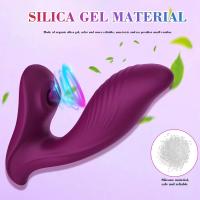 Vibrador estimulador con ventosa para clítoris para mujer, consoladores con punto G, succión al vacío, masajeador vaginal, masturbador femenino, productos para adultos, juguete sexual para mujer, modo de pareja - details 8