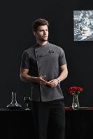 Chaqueta de cocina, uniforme de Catering, ropa de Chef de manga corta, camarera de Hotel, restaurante, ropa de trabajo, panadería, abrigo de Chef de Sushi, camisa de cocina - details 17