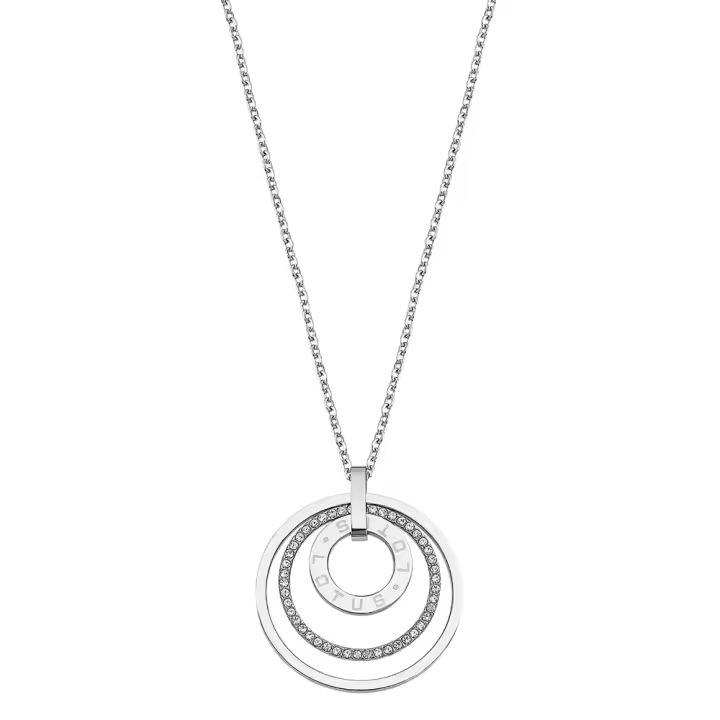 Mujer Bliss Style LS2091-1/1 - Acero inoxidable con colgante con circonitas - Cadena 69cm - 1