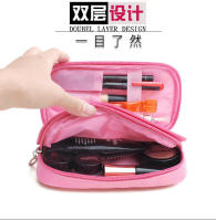 Mini bolsa de almacenamiento para cosméticos, bolsa de almacenamiento portátil negra para cosméticos, bolsa pequeña para cosméticos con rombos - details 4