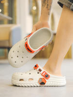 Zapatillas de playa huecas antideslizantes con punta cerrada de EVA para hombre, sandalias para niños, dedos de los pies para el hogar - details 12