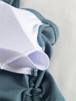 Bikini de dos piezas para mujer, traje de baño de dos piezas, Tankini, unicolor, Tanga Sexy - details 7